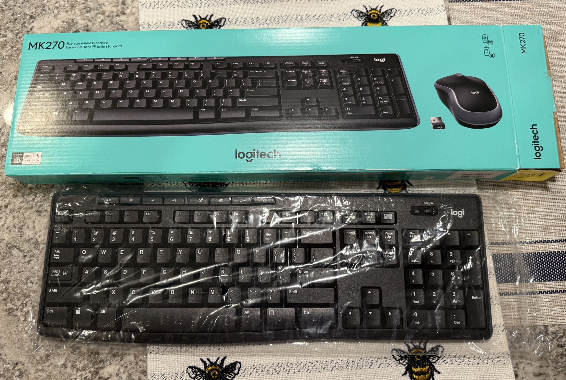 Logitech MK270 wireless keyboard - Keyboard Only