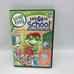 Leap Frog Lets Go To School DVD-Preschool Skills: Phonics, Counting and Animals