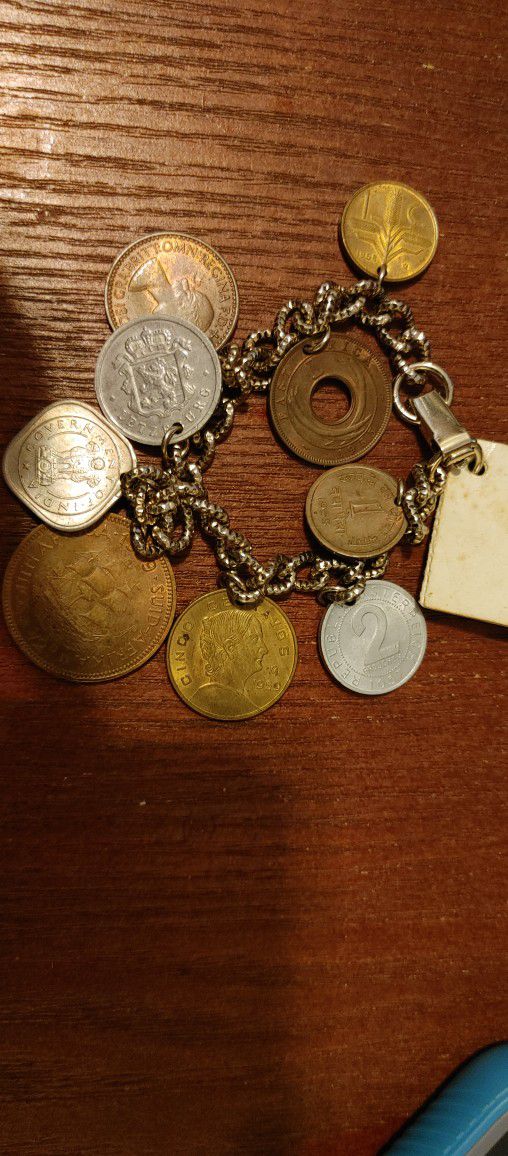 Coin Collection bracelet