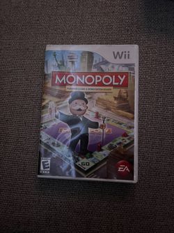 Wii Game Monopoly
