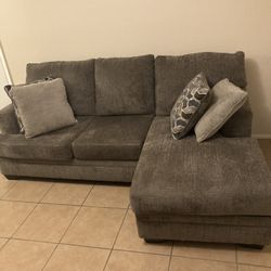 Nutmeg Sofa w/ Chaise By Ashley Furniture 