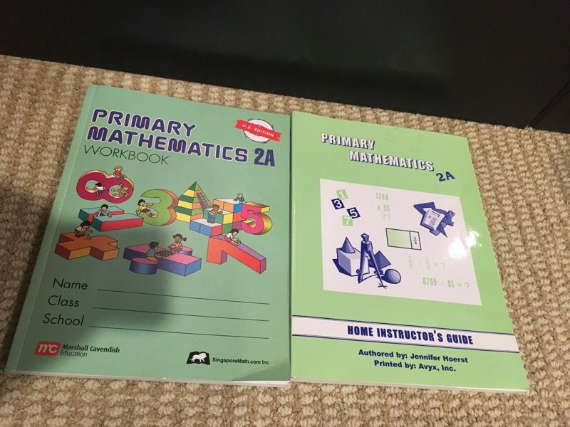 Math workbooks