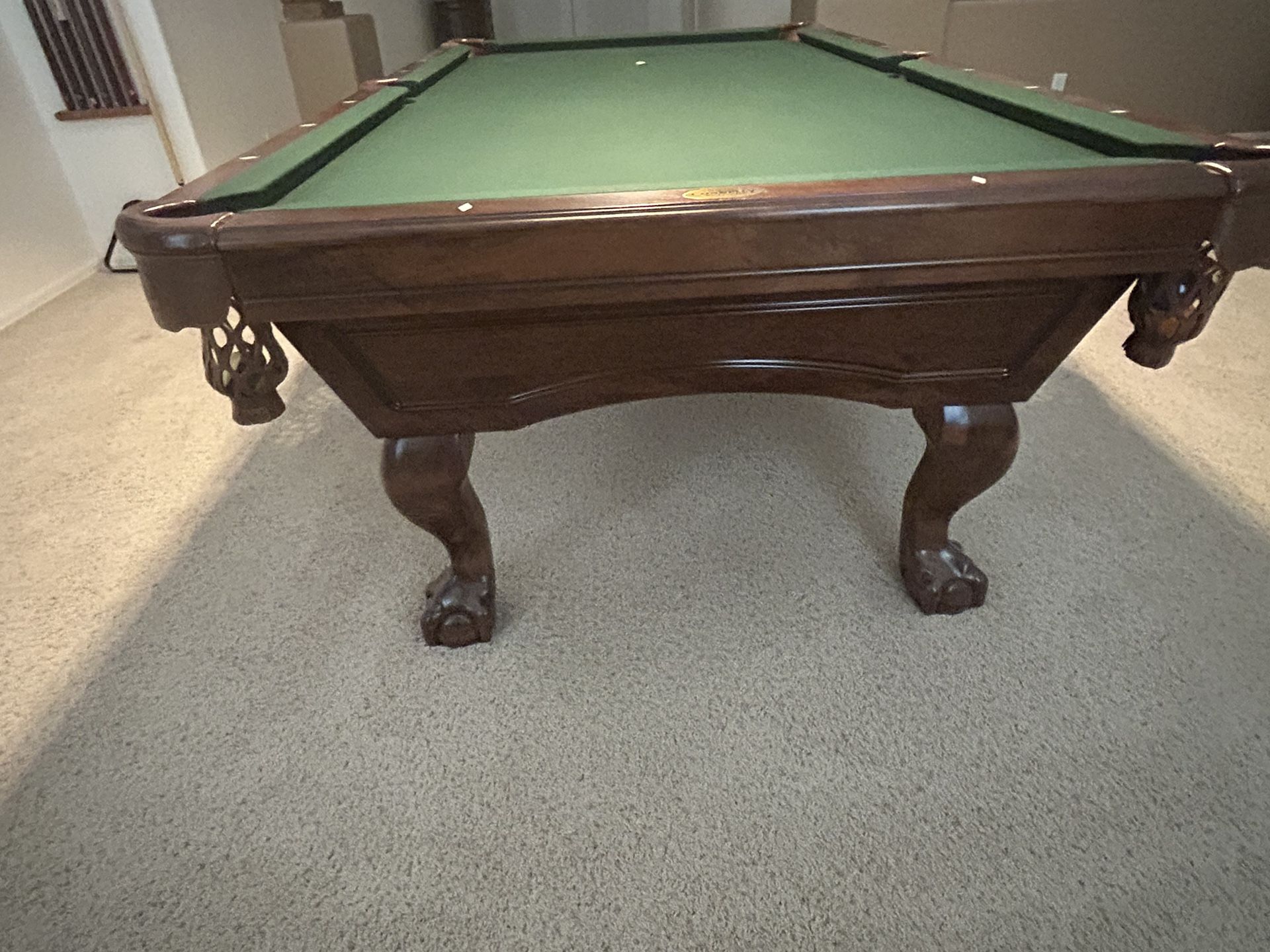 Pool Table Connelly 8 Foot Slate Maple Finish for Sale in Cave Creek