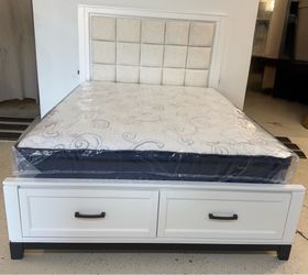 New LED Bed with Mattress