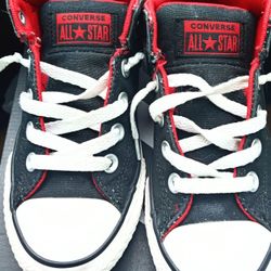 Black And Red Converse