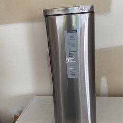 Stainless Steel Trash Can 11.8 Gal.(45 L) Capacity