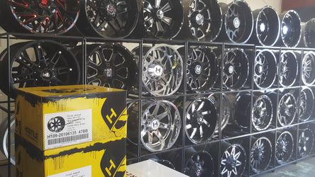 Offroad tires and wheels