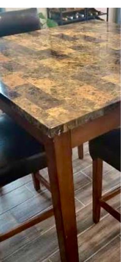 Marble High Table