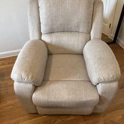 Beige Recliner