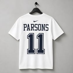 Nike Parsons #11 White Player T-Shirt large