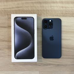 Apple iPhone 15 Pro Max – 1TB – Unlocked – Excellent Condition