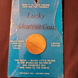 Lucky Alcatraz Coin Lighthouse San Francisco