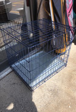Blue Dog Cage
