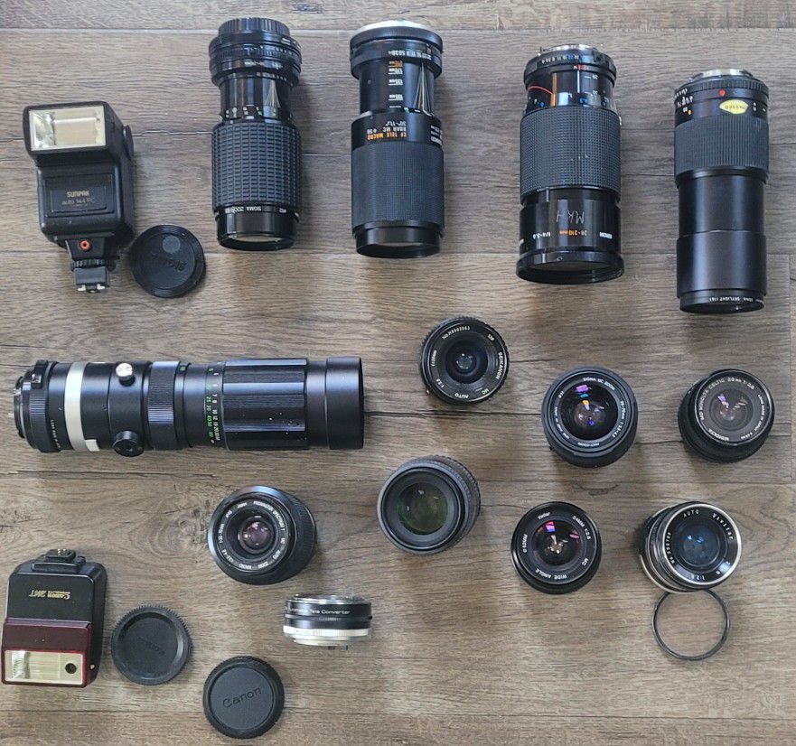 Bundle Of 35mm Lenses
