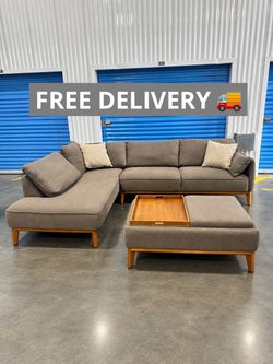 Large Macys Sectional Couch Free Delivery
