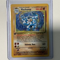 Machamp 008/102 (1st Edition)