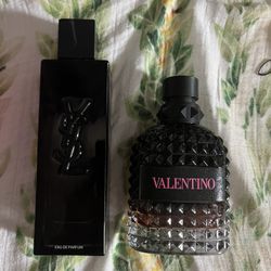 Cologne , Ysl myself , Valentino Intense