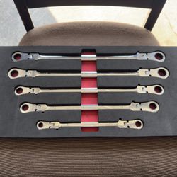 EZ RED LONG FLEX HEAD WRENCHES
