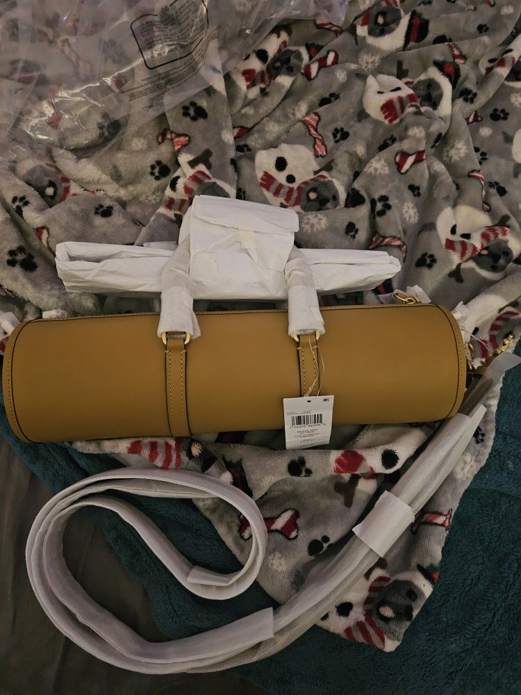 Coach Barrel Bag CBH27 (B4/Honey Brown