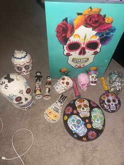 Day of the dead/Sugar skulls decor