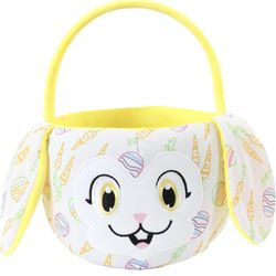 Crayola Color Me Plush, Easter Basket with 3 Ultra-Clean Washable Markers, Yellow Bunny, Creative Fun for Boys and Girls Ages 3 and Up (NEW) 