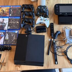 Game Consoles WiiU Playstation 4 etc