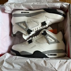 Jordan 4 White Cement Size 11M