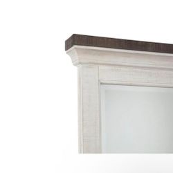 Beaumont California King White & Grey Platform Storage Bedroom Set