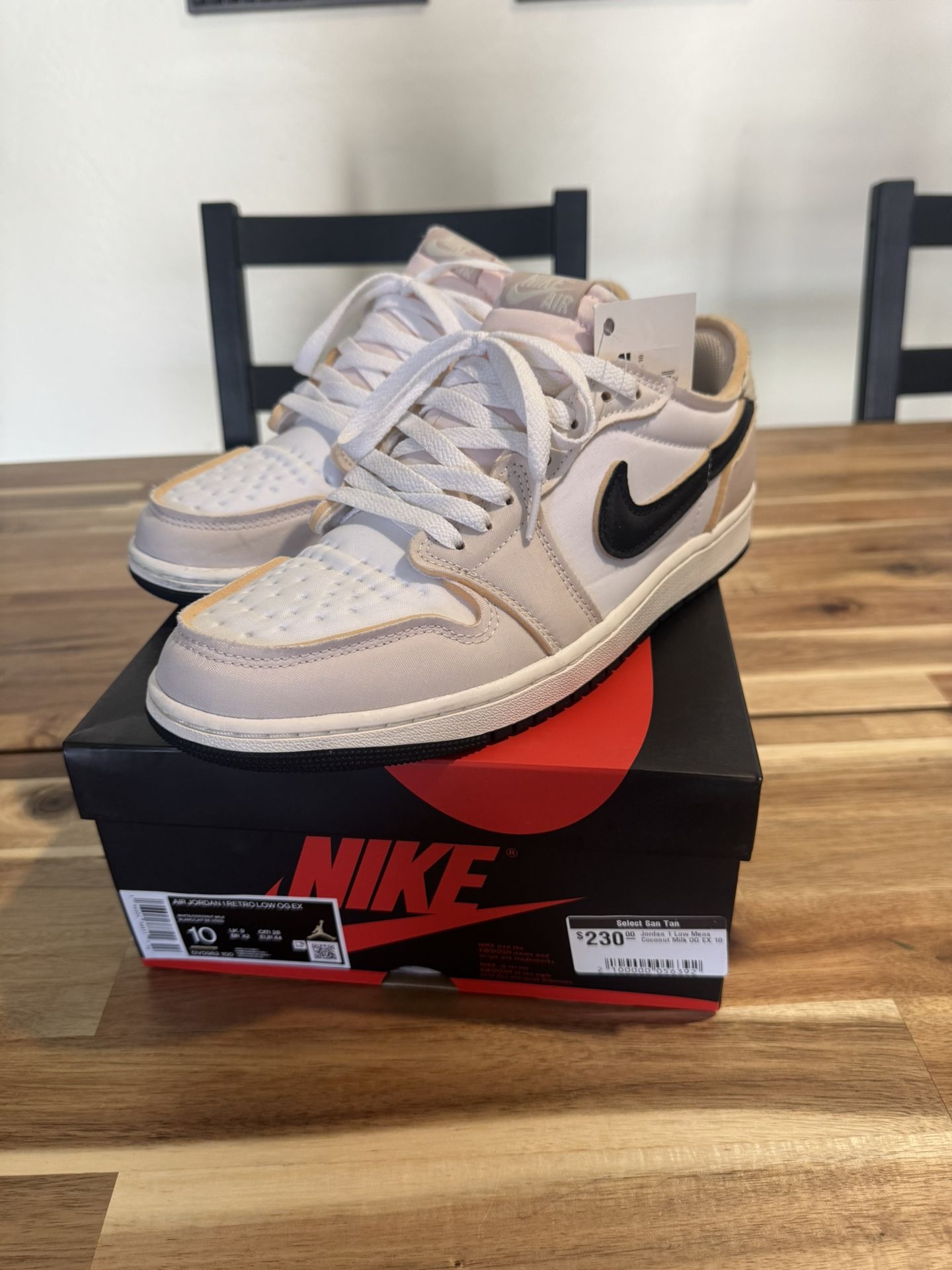 Nike AJ1 Low Coconut Milk