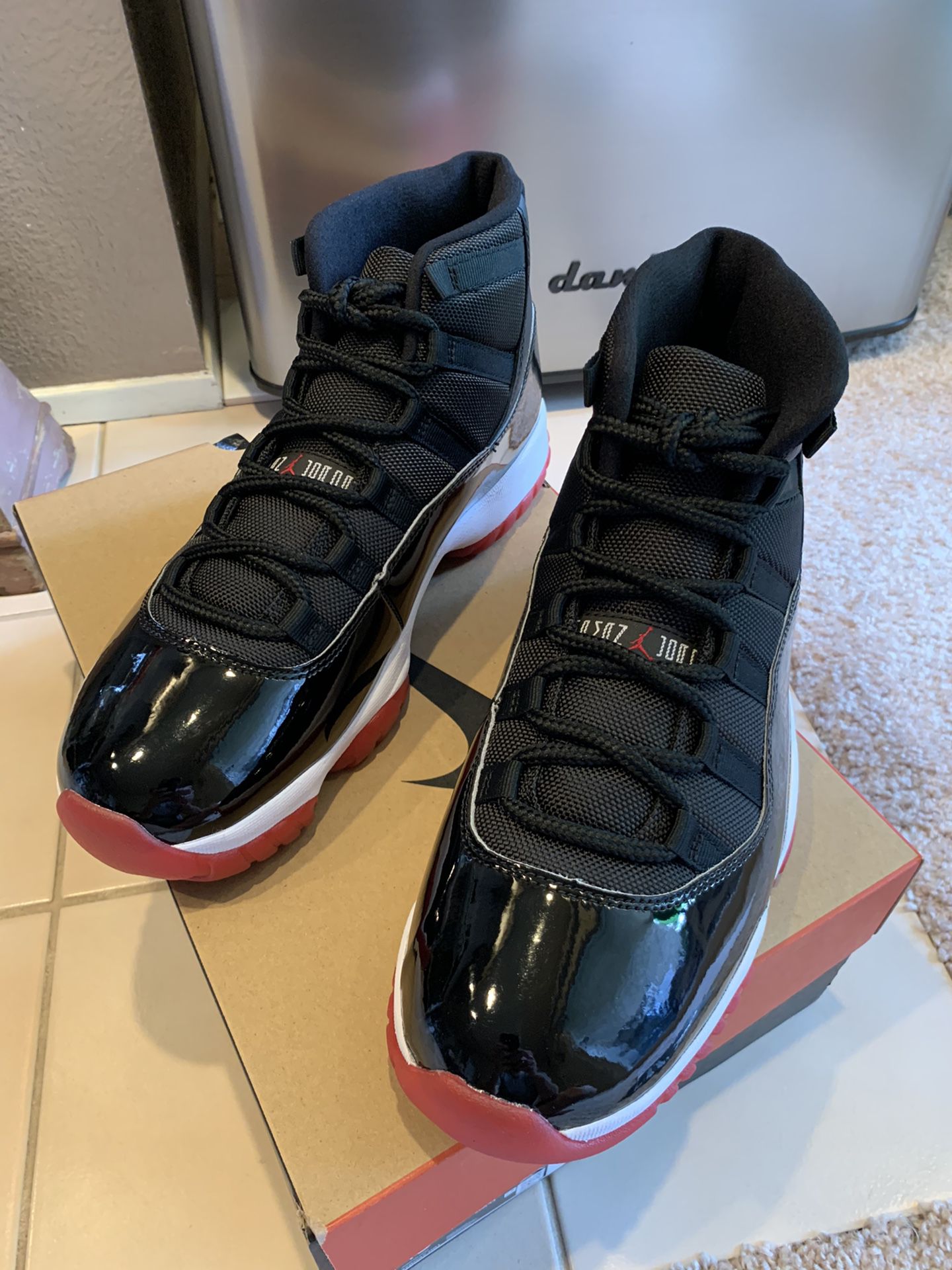 Custom Jordan 11 Retro GS Bred 2019 for Sale in Las Vegas, NV - OfferUp