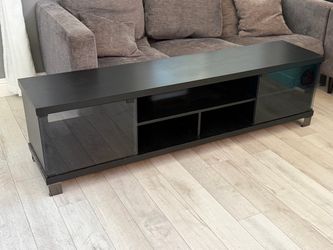 Black TV Stand Media Console