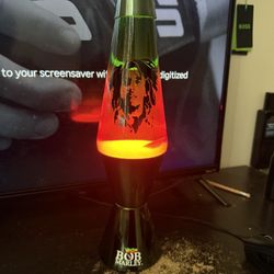 2017 Bob Marley Rasta Colored Lava Lamp