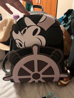 Loungefly Disney Steamboat Willie Mini Backpack