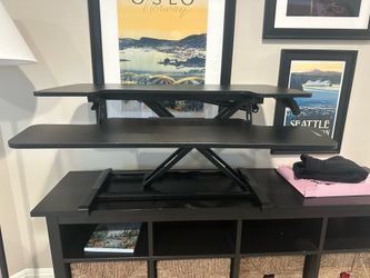 Stand up desk converter