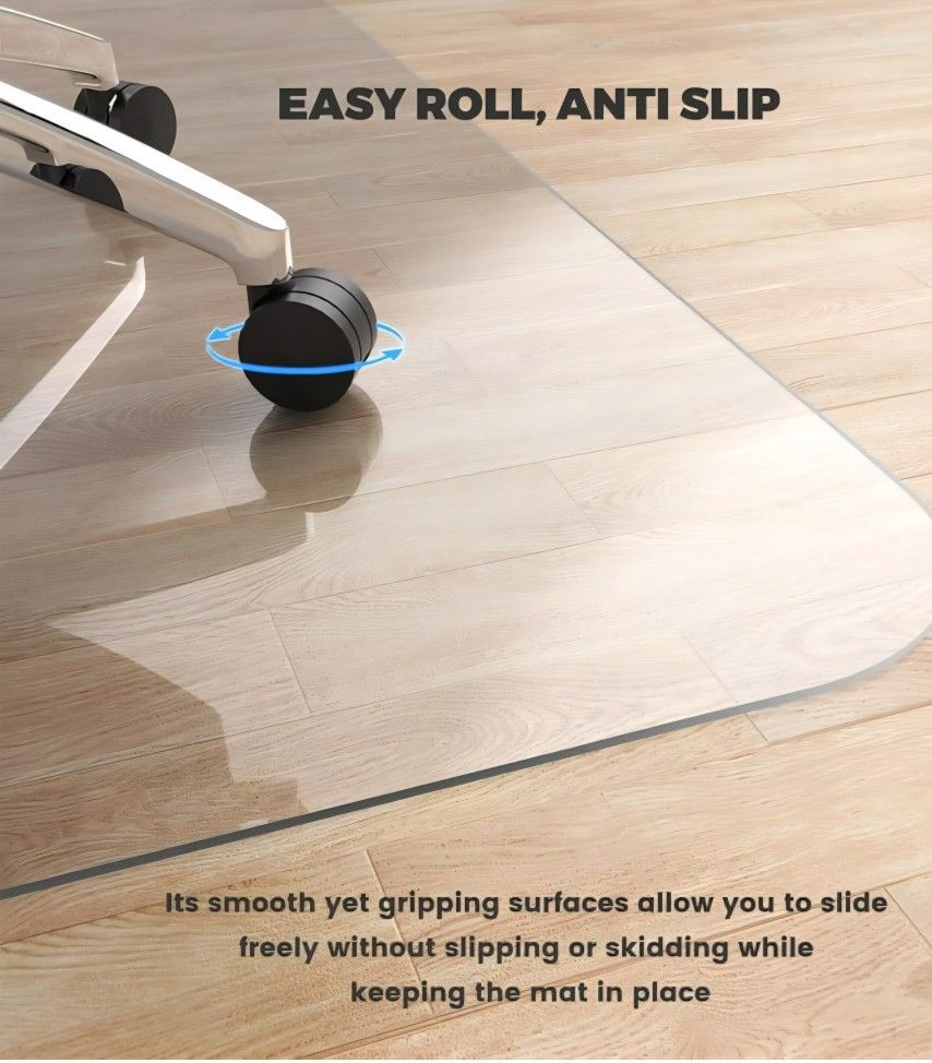 OFFICE CHAIR FLOOR MAT for HARDWOOD FLOORS (New)