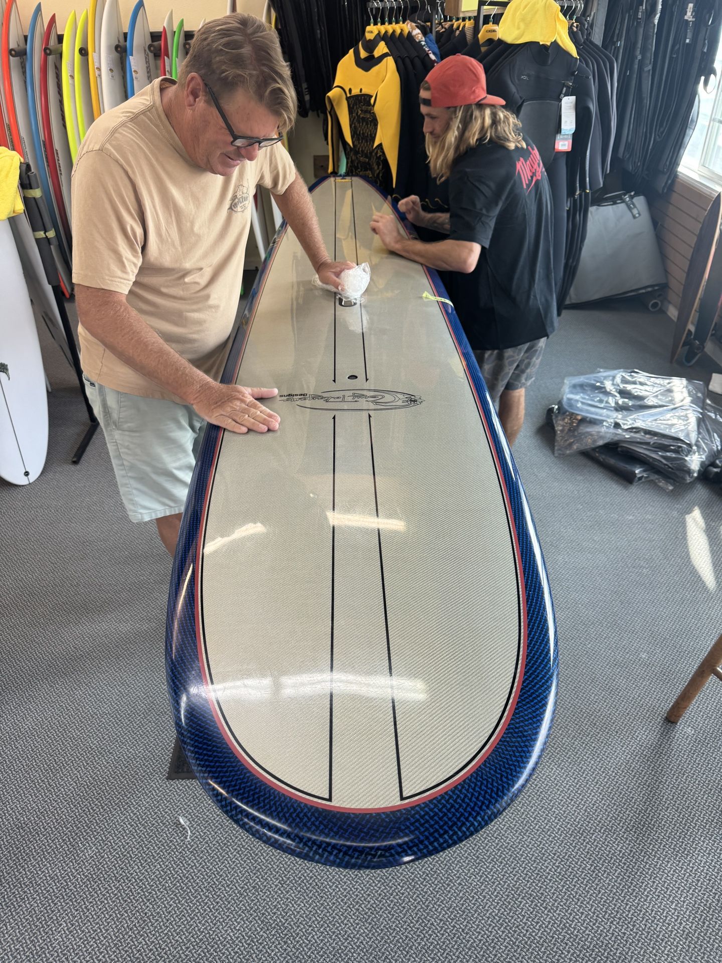 10’ Guy Takayama Carbon Fiber Longboard