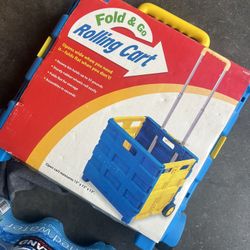 Folding Rolling Cart