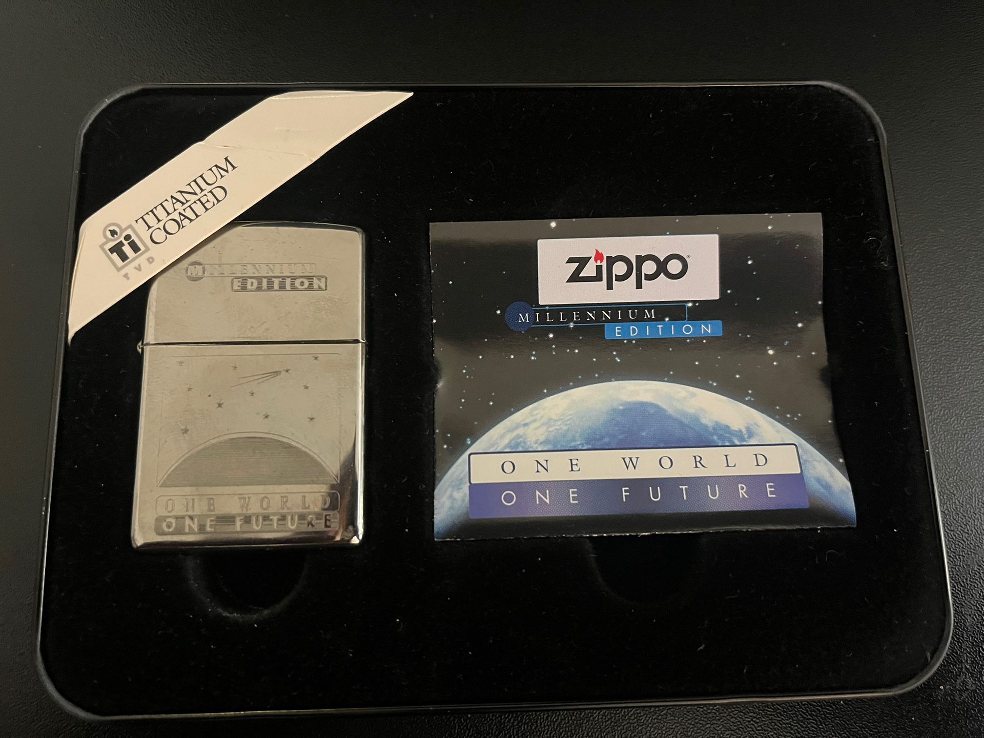 Zippo Titanium Millennium Edition