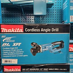 18V Lithium-Ion Brushless Cordless 7/16 in. Hex Right Angle Drill (Tool-Only)
