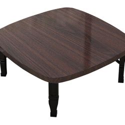Folding Table, Japanese-Style Low Square Table/Study Table/Dining Table/Small Desk, for Tatami Bedroom Bay Window Table, H35CM, 7 Colors (Color : F, S