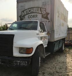 Ford Dump Truck Chipper