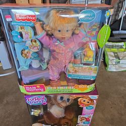 Teacher brothers, little Mommy.
Cuddled the monkey.
Thirty dollars each