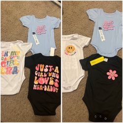 6-9 months new onesies