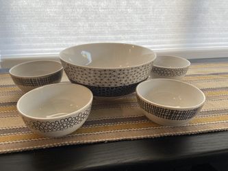 Vintage Ceramic Serving Bowls