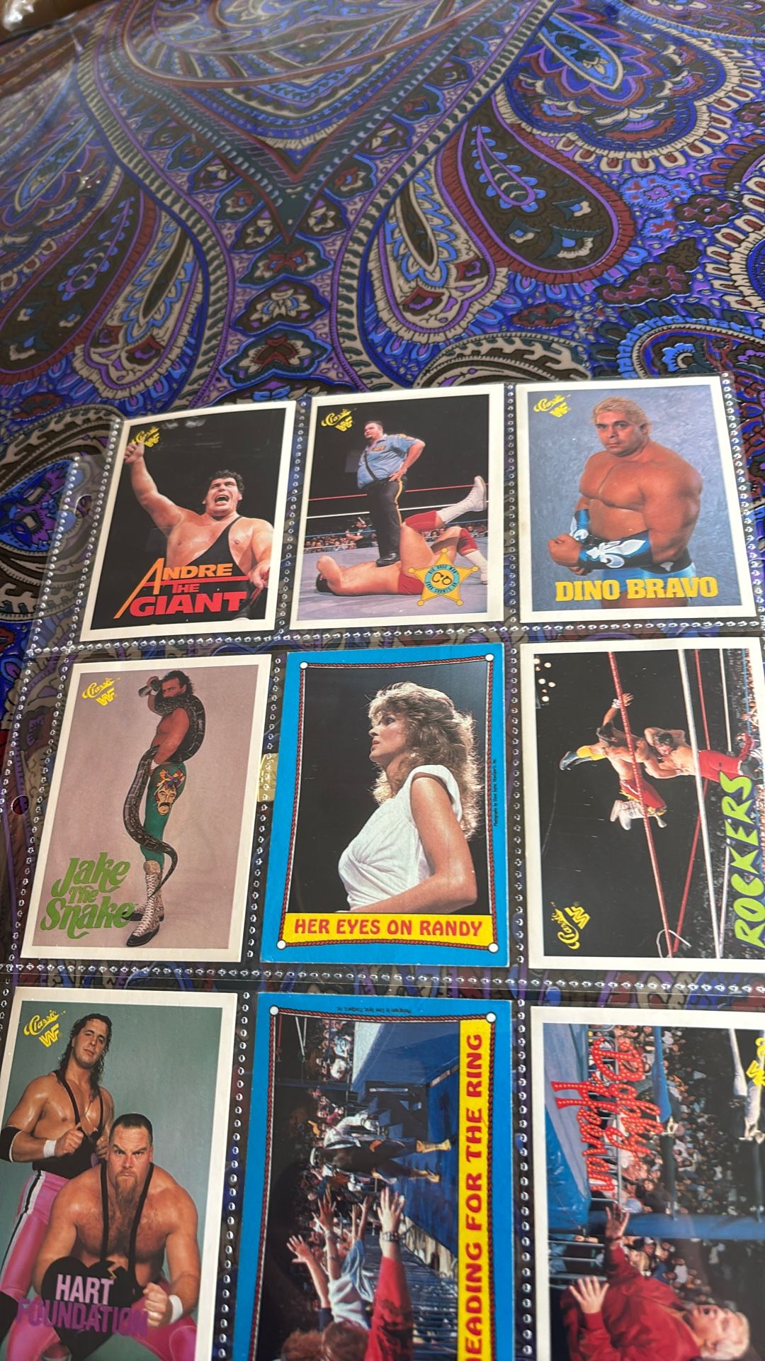 Classic WWF Cards From Early Eighties