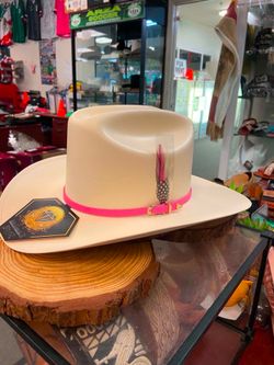 Para mujer Sombrero vaquero de 1000X con la virgen para mujer