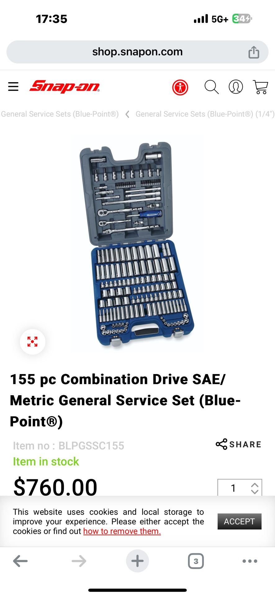 Bluepoint Master Socket Set