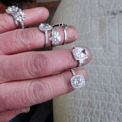 925 Silver W Cubic Zirconium