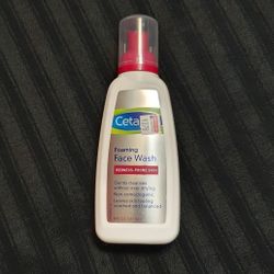 Cetaphil Gentle Foaming Facial Wash For Redness Prone Skin 8 Oz