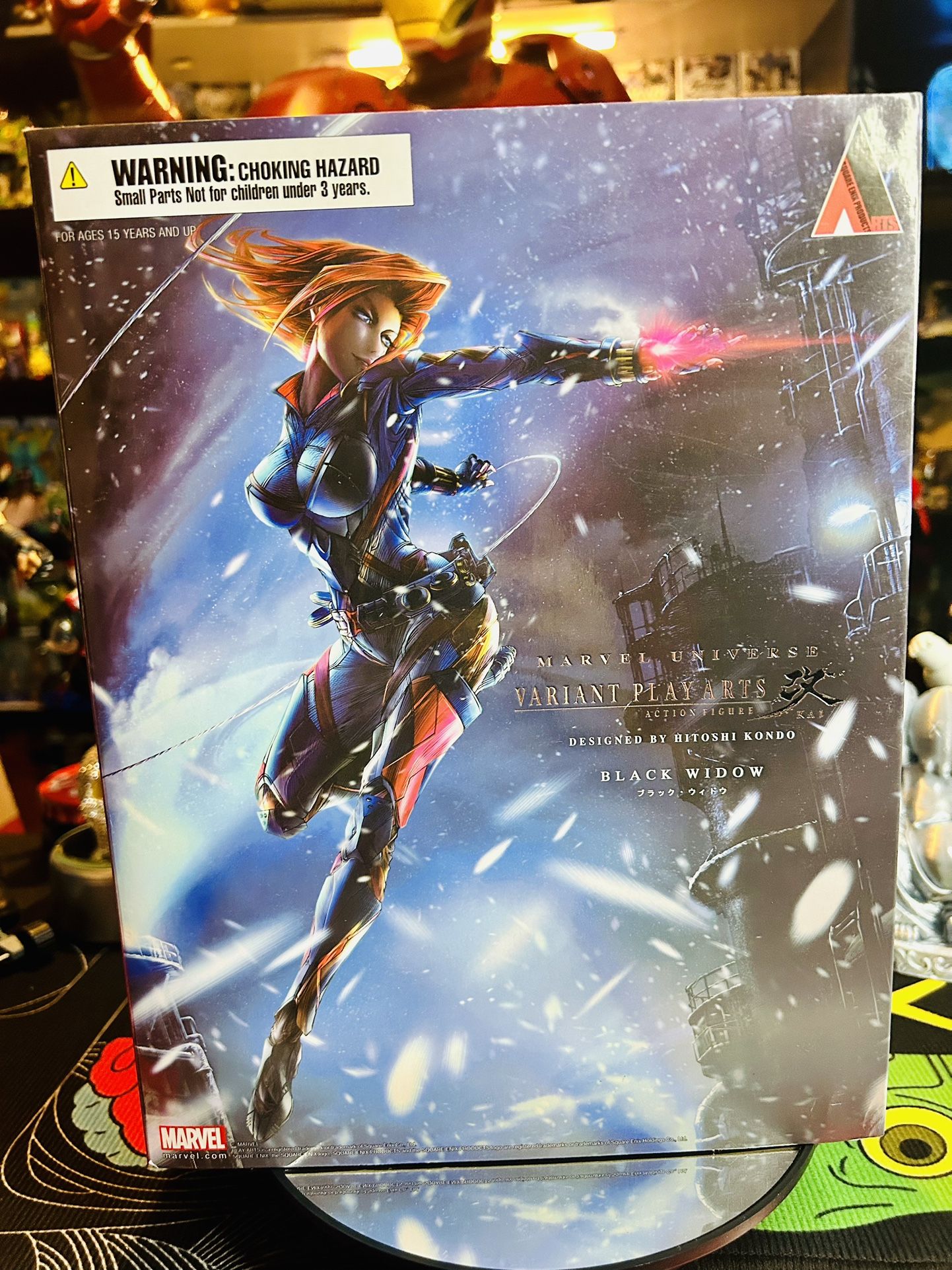 Marvel Comics - Black Widow Play Arts Action Figure